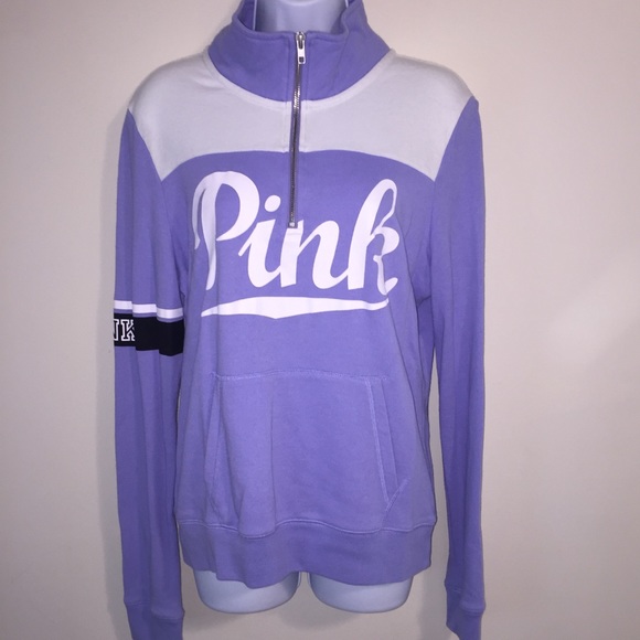 PINK Victoria's Secret Jackets & Blazers - PINK VS | Quarter Zip Jacket